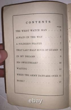 125th INFANTRY A. E. F, RHYMES OF THE AEF, LEACH & SPENCER, WWI, POEMS, 1919
