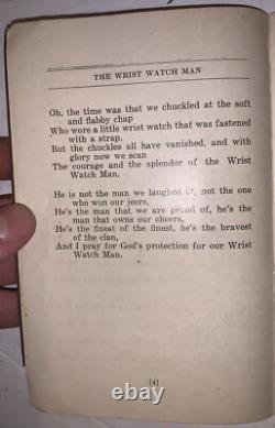 125th INFANTRY A. E. F, RHYMES OF THE AEF, LEACH & SPENCER, WWI, POEMS, 1919