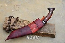 12 inches WWI issue-Historical kukri-Gurkha knife-full tang-Tempered-Working