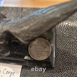 1888 Prussian Garde Du Corps Parade Helmet Desk Ornament