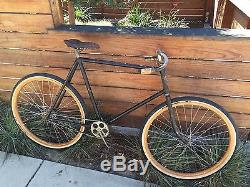 1897 Iver Johnson Antique Vintage Bicycle Pre War (Pre WW1!) Bike Wooden