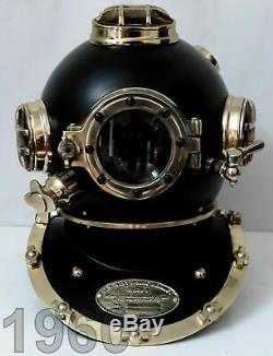 18'' FULL SIZE REPLICA Divers Helmet Scuba Diving Antique Navy Mark V Boston SCA