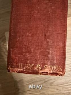 1901 Army Officer's Examiner Antique Book INSCRIBED WWI Coast Artillery Captain