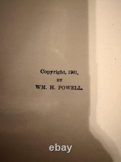 1901 Army Officer's Examiner Antique Book INSCRIBED WWI Coast Artillery Captain