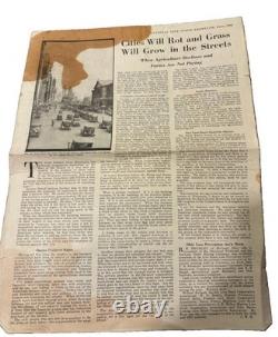 1912-1932 WWI Soldier & Great Depression Ephemera Archive Thomas Einsel Lot