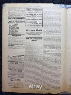 1914 WWI Begins in Europe, Suffragist Feminist Newspaper, World War One Gifts