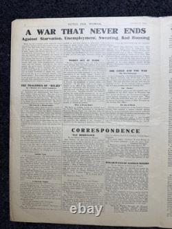 1914 WWI Begins in Europe, Suffragist Feminist Newspaper, World War One Gifts 1914 WWI Begins in Europe, Suffragist Feminist Newspaper, World War One Gifts
