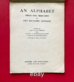 1916 An Alphabet from the Trenches World War 1 Buchanan-Dunlop M. K. Wardle