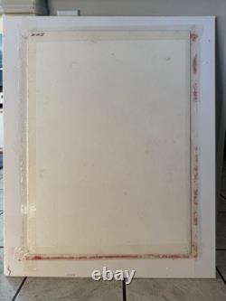 1916 Rare World War One Original Print 32x 26 double mat on archival backing