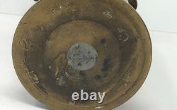 1917 WWI ASC British Army Service Corps Heavy Brass Vase
