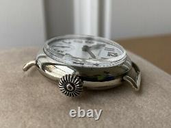 1917 WWI WALTHAM Military Trench Watch NOS! FAHYS Oresilver Case 3/0 15J