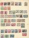 1918-1928 Hungary Stamp Lot On Album Page, Ww1, Overprints And More