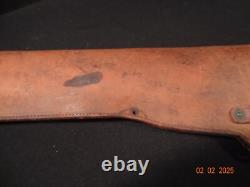 1918 B. Bros. U. S. Army Saddle Scabbard for 1903 Springfield Rifle