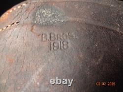 1918 B. Bros. U. S. Army Saddle Scabbard for 1903 Springfield Rifle
