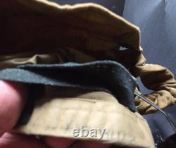 1918 British WWI Small Box Respirator Gas Mask 87th Division Carrier Bag/Caniste