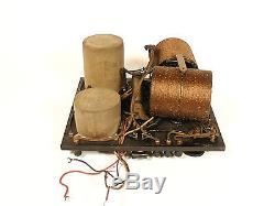 1918 Marconi Mark III Short Wave WWI Radio Tuner Automatic Tel. Mfg. Co