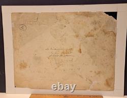 1918 Original Hand-drawn Walt Mcdougall World War I Cartoon Fort Meade Recruits