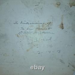 1918 Original Hand-drawn Walt Mcdougall World War I Cartoon Fort Meade Recruits