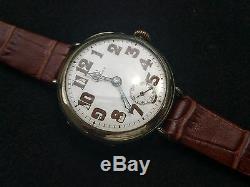 1918 WW1 Officer's Trench OMEGA wristwatch, RARE