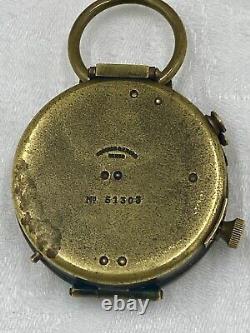 1918 WWI Army Corp of Engineers Cruchin & Emons Brass Field Compass- Works