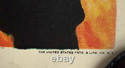 1918 WWI Poster Remember Belgium Ellsworth Young Fourth Liberty Loan Propaganda