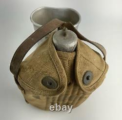 1918 WWI U. S. Army mounted Cavalry Canteen unit marked 646S