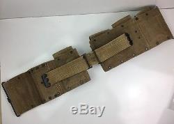 1918 WWI World War I Browning Automatic Rifle BAR Belt With Butt Cup