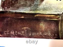 1918 YWCA United War Work Campaign Back Our Girls Over There F. Underwood 28x21