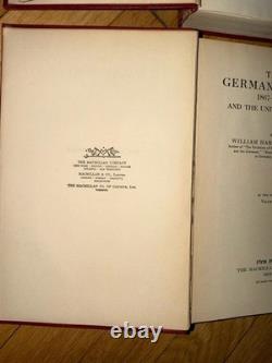 1919 The German Empire 1867-1914 Dawson 2 Vol Set WWI History Macmillan