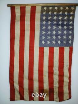 1919 USS Leviathan 89th Division Welcome Home Parade Flag WW1 Doughboy Original