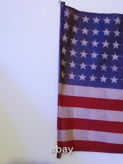 1919 USS Leviathan 89th Division Welcome Home Parade Flag WW1 Doughboy Original