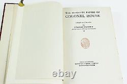 1926 THE INTIMATE PAPERS OF COLONEL HOUSE by Charles Seymour World War I History