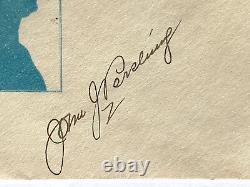 1932 WWI John Joseph Black Jack Pershing WWI General Autograph Cover