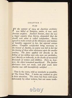 1935 Peace With Honour by A. A. Milne Antique Military History Book 4th Edition