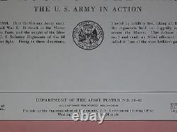 1953 Dept Of Army War Office Mezy France Wwi The Rock Of Marne River Poster