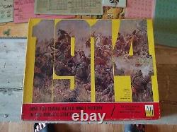 1968 Avalon Hill 1914 WWI Strategy Game UNPUNCHED