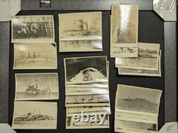 19 World War One Era ARA RPPC Navy Ships Explosions Torpedo Kaiser Last Inspecti