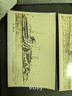 19 World War One Era ARA RPPC Navy Ships Explosions Torpedo Kaiser Last Inspecti