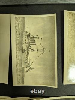 19 World War One Era ARA RPPC Navy Ships Explosions Torpedo Kaiser Last Inspecti