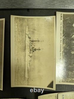 19 World War One Era ARA RPPC Navy Ships Explosions Torpedo Kaiser Last Inspecti
