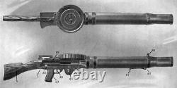 1/1 scale 3d printed Lewis machine gun MKI World War 1 (2 ON OFFER ONLY)