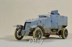 1/35 scale WW1 Renault mod resin kit detailed with PE parts military model kit
