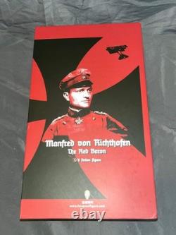 1/6 Scale World War One Manfred von Richtofen The Red Baron NIB Facepool