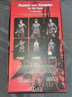 1/6 Scale World War One Manfred von Richtofen The Red Baron NIB Facepool