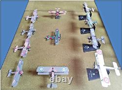 1/72 WWI British & French 11 Aircraft Collection Diecast Plastic / painted