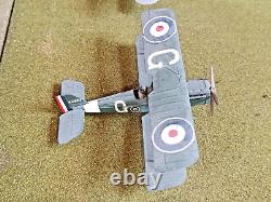 1/72 WWI British & French 11 Aircraft Collection Diecast Plastic / painted