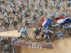 1/72 plastic painted French WW1 Infantry set 1