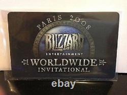 2008 Paris WWI Blizzard World Wide Invitational Mini Tyrael's Hilt Pet Loot Card