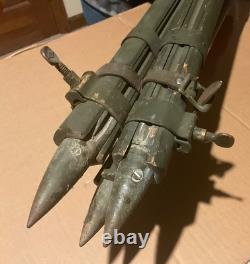 #228 Us Army Ww2 /ww1  Military Wooden Tripod Extends To 60