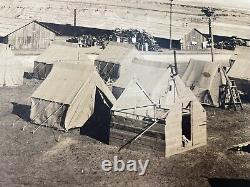 2 Historic Panoramic Yardlong Photo US Army Camp Doniphan 1917 Willard WW1 Lot